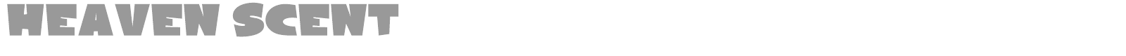 Heaven Scent font preview